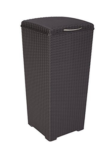 Trash Can with Lid Perfect for Backyard Hosting