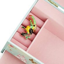Kids Musical Jewelry Box for Girls with Big Drawer