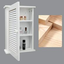JAXSUNNY 21”H Modern Wall-Mounted Floating Storage Medicine Cabinet
