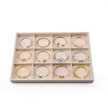 Oirlv Stackable 12 Girds Jewelry Trays, Jewelry Storage