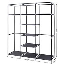 SONGMICS Portable Clothes Closet