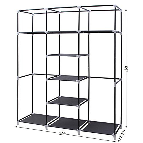 SONGMICS Portable Clothes Closet