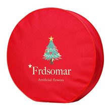 Frdsomar 26 inch Christmas Wreath with Storage Container