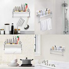 Iusun Self-Adhesive Paper Towel Holder,12.6 inch x 4.3 inch x 2.8 inch