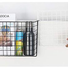 PENGKE Black Under Shelf Basket,4 Pack Slides Under Cabinet Storage