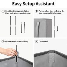 WOWLIVE 2 Pack Tall Slim Laundry Hamper