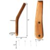 Coat Rack Hooks UMZi Wall Mounted Handmade