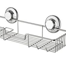 SANNO Bathroom Shower Caddy Bath Shelf Storage Combo Organizer