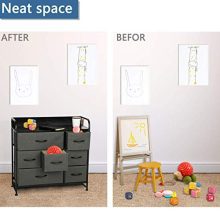Organizer Fabric Storage Tower & Chest for Bedroom