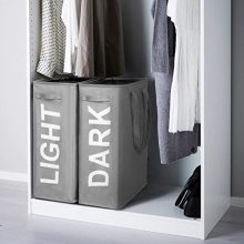 WOWLIVE 2 Pack Tall Slim Laundry Hamper