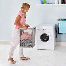 Sorter Cart with Foldable Ironing Board with Transparent Net