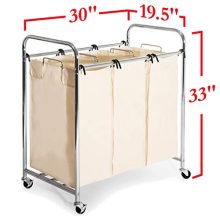 Heavy-Duty Laundry Hamper Sorter