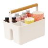Plastic Portable Storage Organizer Kitchen Caddy Tote