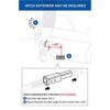 Folding Hitch-Mounted Ski/Snowboard Rack – Fits 1.25” or 2” Receivers, Holds 6 Skis or 4 Snowboards