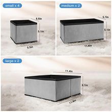 Puricon (8 Set) Clothes Organizers Dresser Drawer Organization