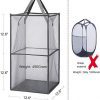 Mesh Popup Laundry Hamper with Handles