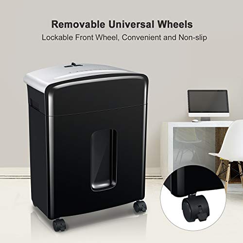 Bonsaii 10-Sheet High-Security Micro-Cut Paper Shredder