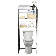 3TOILR-BLK 3 Tier Organizer, Bathroom Space Saver,