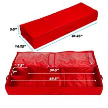 Christmas Wrapping Paper Storage Container