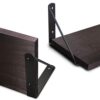 Rustic Wood Wall Shelves Decor Set of 3