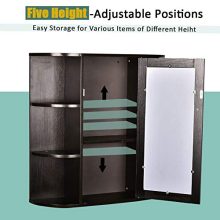 GIODIR Wall Mounted Cabinet Bathroom Wood Cupboard