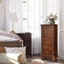 WATERJOY Jewelry Cabinet,Standing Jewelry