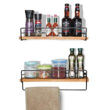 SODUKU Floating Shelves Wall Mounted, Wall Wood Storage