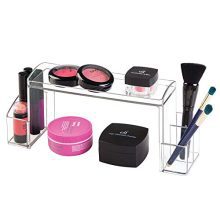 Plastic Medicine Cabinet High-Rise Storage Organizer