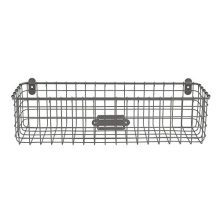 Spectrum Diversified Vintage Basket, Rustic Farmhouse Kitchen Storage