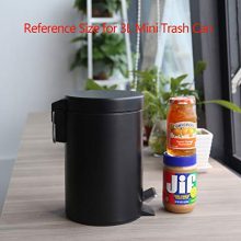 H+LUX Mini Trash Can with Lid Soft Close