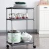 Ovicar 3-Tier Steel Wire Storage Shelves