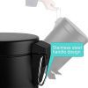 H+LUX Mini Trash Can with Lid Soft Close