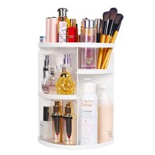 360 Makeup Organizer Large Capacity Makeup Box Acrylic
