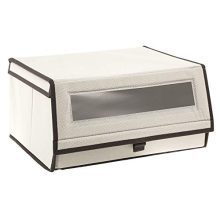 Fabric Closet Storage Organizer Shoe Box Bin