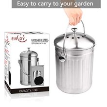 Indoor Compost Bucket for Kitchen Countertop
