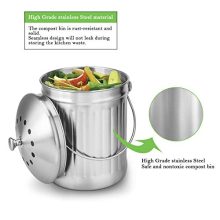 Indoor Compost Bucket for Kitchen Countertop
