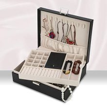 Travel Jewelry Storage Case Necklace Holders Display