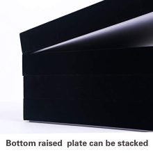 Velvet Stackable Jewelry Organizer Tray Set – Perfect for Rings, Earrings, and Necklaces – Adjustable Compartments for Custom Storage
