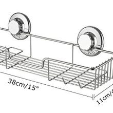 SANNO Bathroom Shower Caddy Bath Shelf Storage Combo Organizer