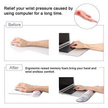 iLeadon Keyboard Wrist Rest Pad and Mouse Wrist Rest Support