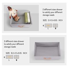 Dresser Organizer with 5 Drawers Fabric Storage