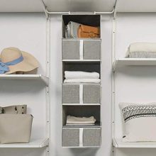 StorageWorks 6-Shelf Hanging Closet Shelves