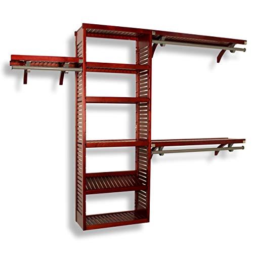 John Louis Home 12-Inch Deep Premier Closet Organizer
