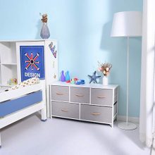 Dresser Organizer with 5 Drawers Fabric Storage