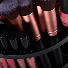 360 Rotating Makeup Organizer - Adjustable Shelf Height and Fully Rotatable.