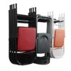 Heavy Duty Wall Mount Rack with 6 Hooks – Adjustable Storage Solution for Tools and Gear, 265lb Capacity
