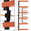 Lumber Storage Rack Wall-Mounted both Indoor and Outdoor
