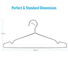 Wire Hangers: Ultra-Thin, Heavy-Duty Stainless Steel for Space-Saving Elegance