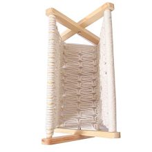 VASTAIR Boho Magazine Rack, Book Newspaper Notebook Holder Storage