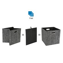 Foldable Closet Organizer Shelf Cabinet Bookcase Boxes